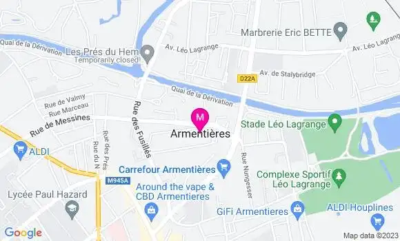 Localisation Dr Nelly Basseux