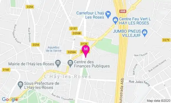 Localisation Dr Jean Marc Rancillac