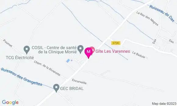 Localisation Dr Anne Sophie Dufour