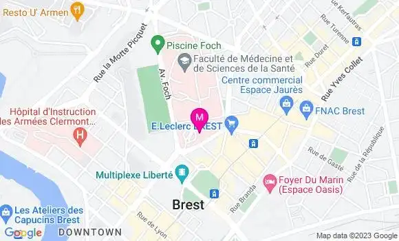 Localisation Dr Florian Arzel