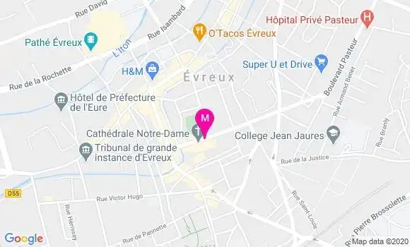 Localisation Dr Béatrice Diguet