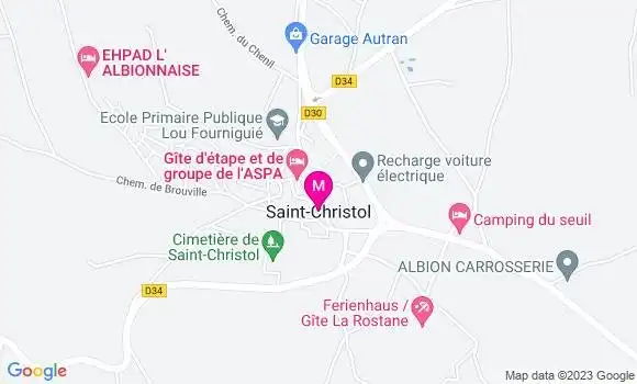 Localisation Dr Gaelle Delanghe