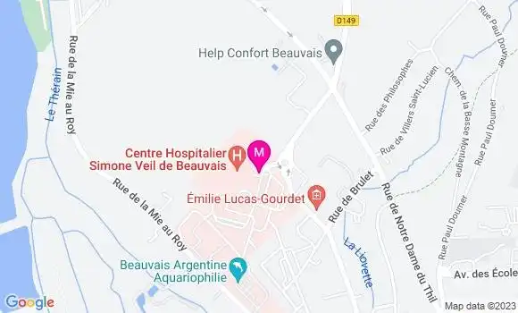 Localisation Dr Amelie Chatrian
