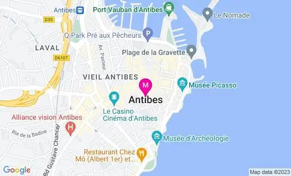 Localisation Dr Mathilde Clarenc