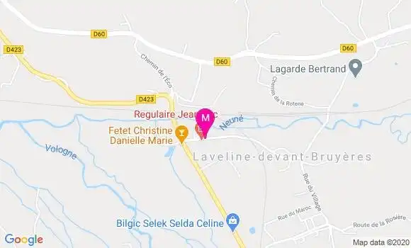 Localisation Dr Jean Luc Regulaire