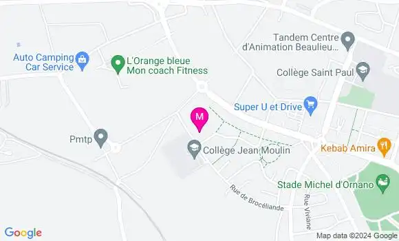 Localisation Dr Delphine Suffissais