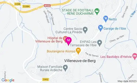 Localisation Dr Clemence Roche