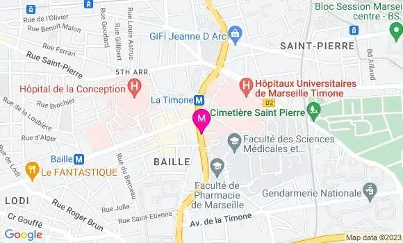 Localisation Dr Jean Christophe Lagier
