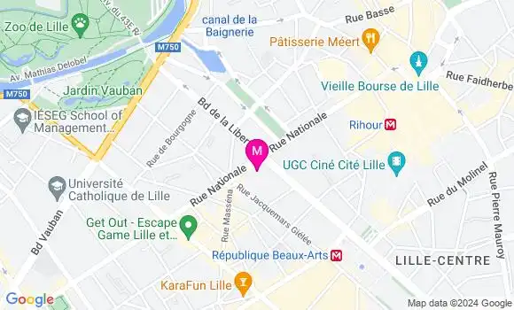 Localisation Dr Daphney Rabe