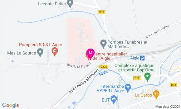 Localisation Dr Fatiha Abdedou