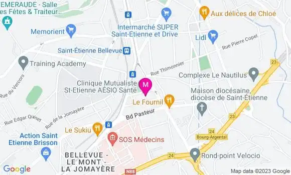 Localisation Dr Quentin Reboul