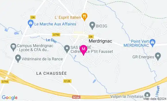 Localisation Dr Séverine Gauthier