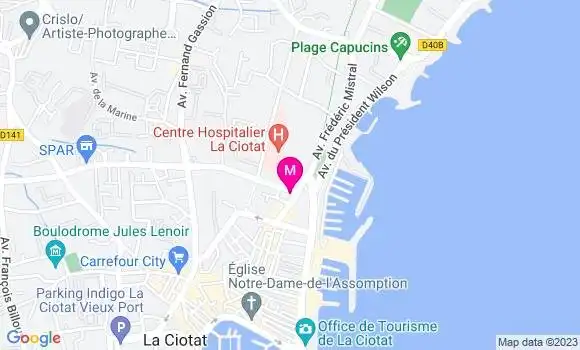 Localisation Dr Delphine Caudal
