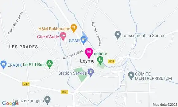 Localisation Dr Nathalie Schaller