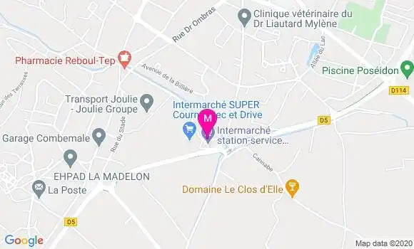 Localisation Dr Laurence Bessas