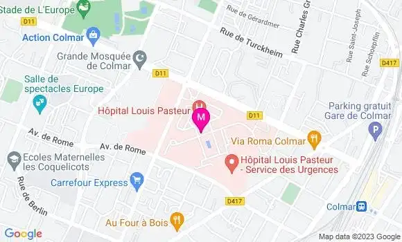 Localisation Dr Davide Cortese
