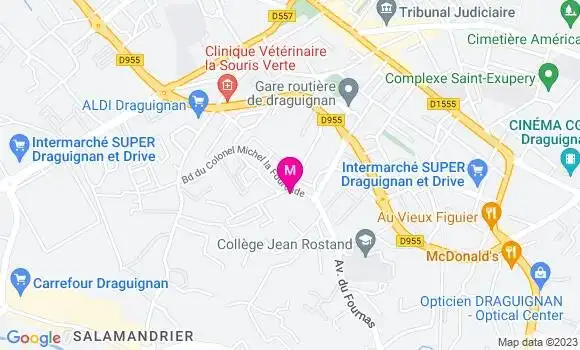 Localisation Dr Andre Mailloux