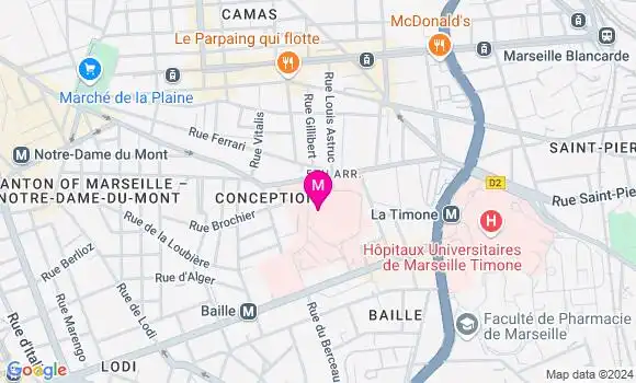 Localisation Dr Jeanne Fayard