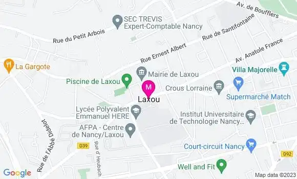 Localisation Dr Pierre Fauve