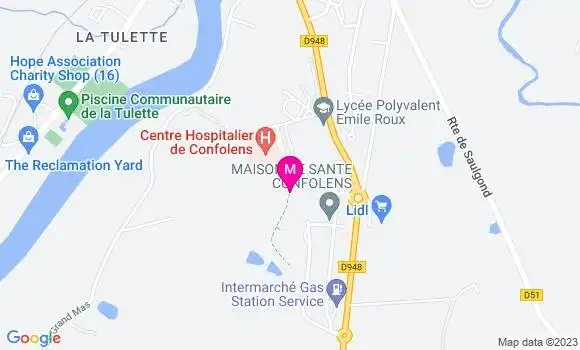 Localisation Dr Michel Chauley
