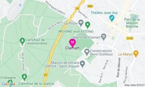Localisation Dr Arthur Justo