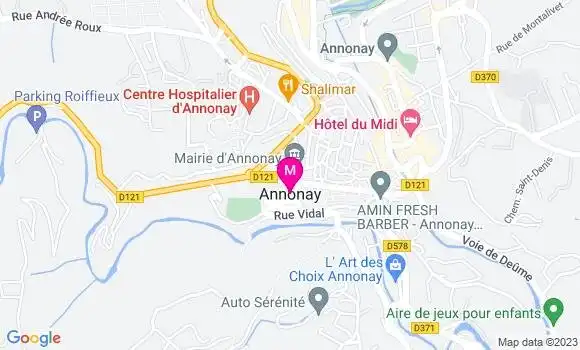 Localisation Dr Christian Rousset