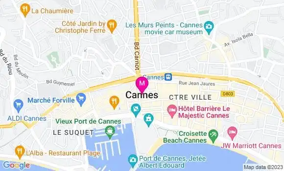 Localisation Dr Louis Marin