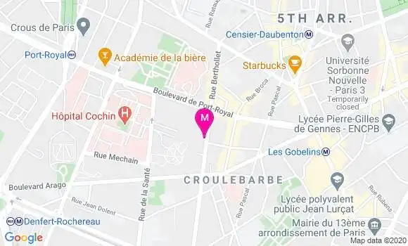 Localisation Dr Rachel Rosenblum