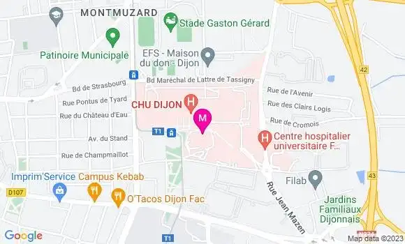Localisation Dr Laura Vincent
