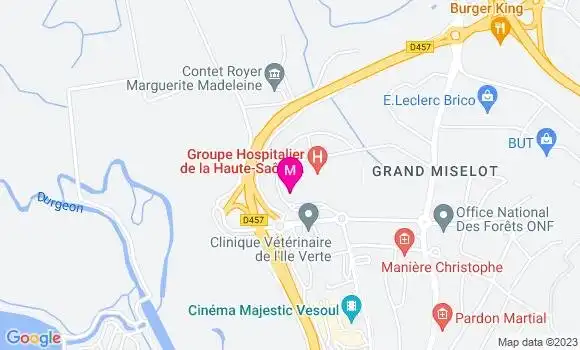 Localisation Dr Adrien Viotte