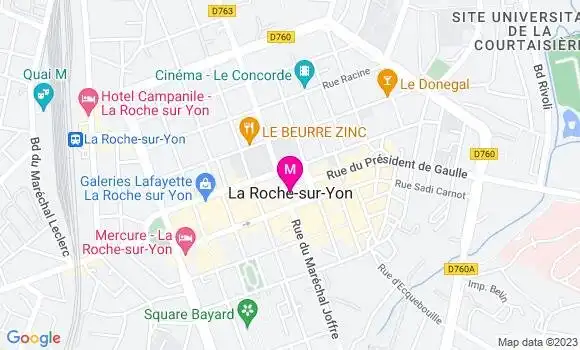Localisation Dr Benjamin Morvant