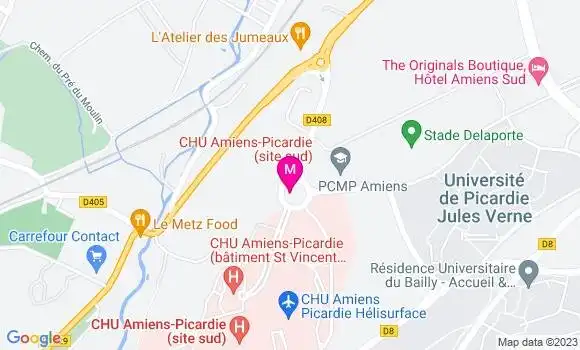Localisation Dr Hestia Caron