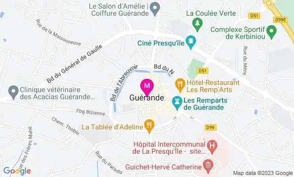 Localisation Dr Jonathan Villant