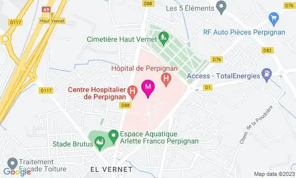 Localisation Dr Emilienne Verkaeren