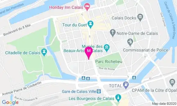 Localisation Dr Christophe Andrieu