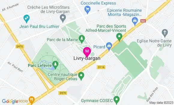 Localisation Dr Fanny Lonis