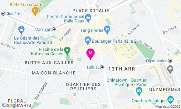 Localisation Dr Bernard Avenal