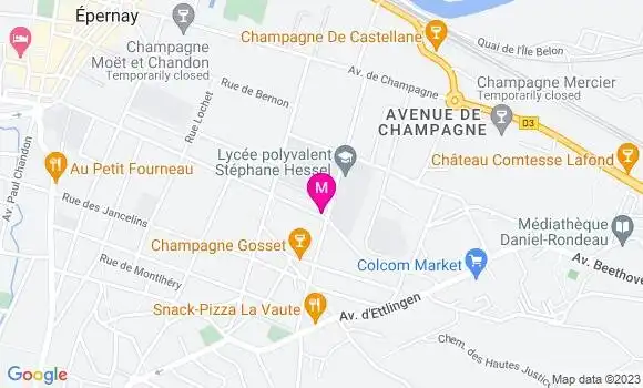 Localisation Dr Jean Charles Lallier