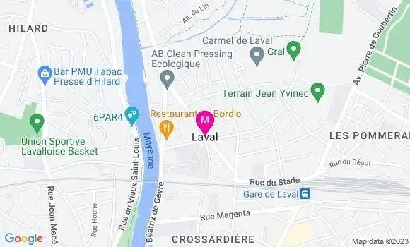 Localisation Dr Jean Marc Boyer