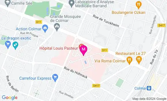Localisation Dr Coralie Bourdouil