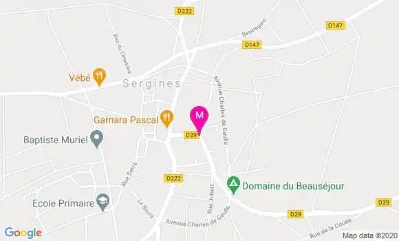 Localisation Dr Eric Lefoulon