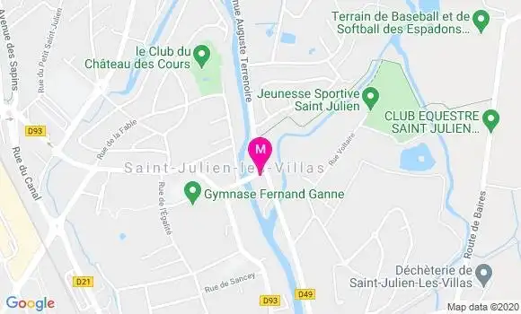 Localisation Dr Michel Ferlet