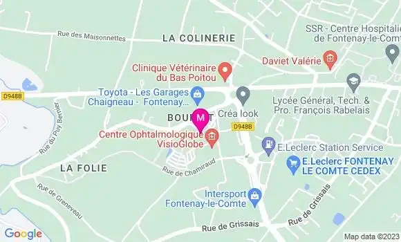 Localisation Dr Marie Weber