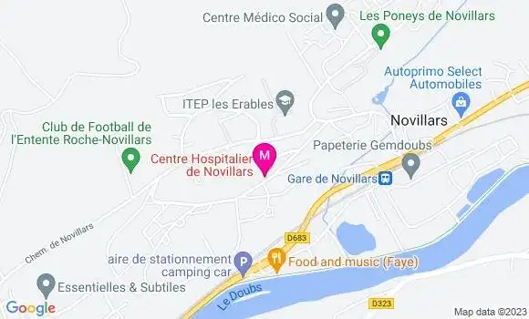 Localisation Dr Emmanuel Amiel