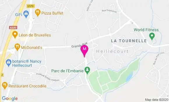 Localisation Dr Anne Cardot