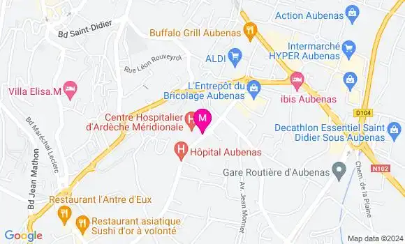 Localisation Dr Yves Meissirel