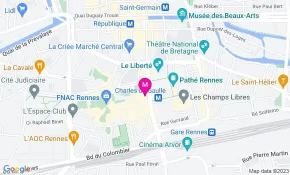 Localisation Dr Aurelie Petureau