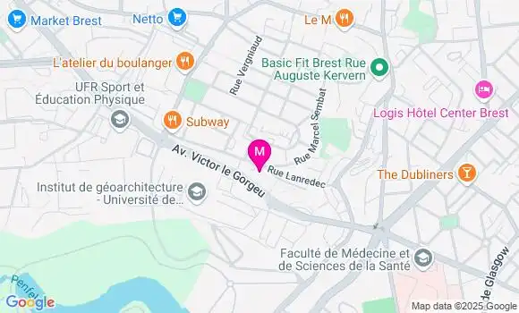Localisation Dr Brigitte Le Guen