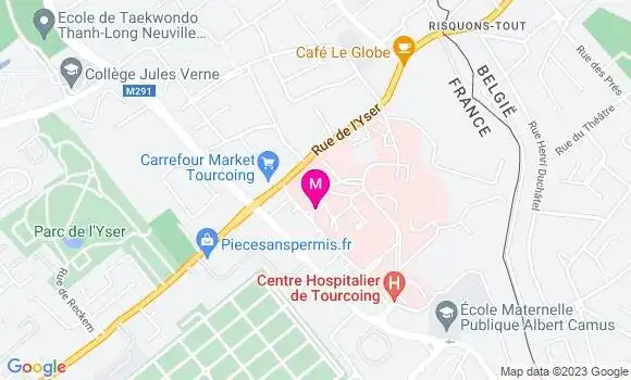 Localisation Dr Floriane Barbry