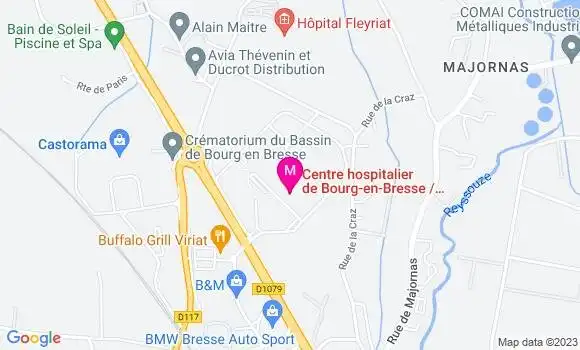 Localisation Dr Anne Margot Feige